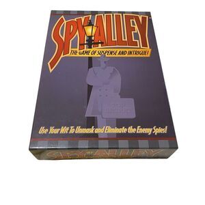New Spy Alley Board Game - Mensa Award Winning Strategy Game - Sealed In Box